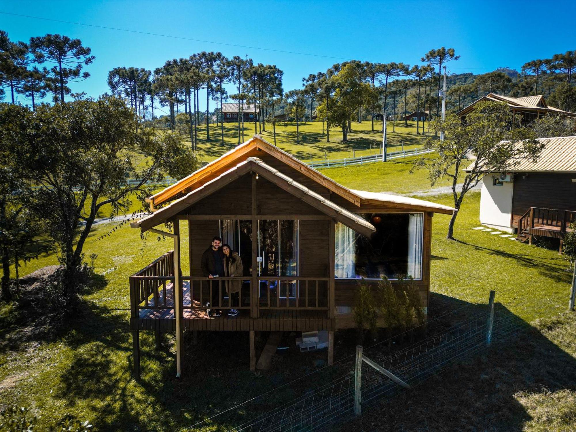 Hospedagem Cabanas Do Lago Urubici Kültér fotó